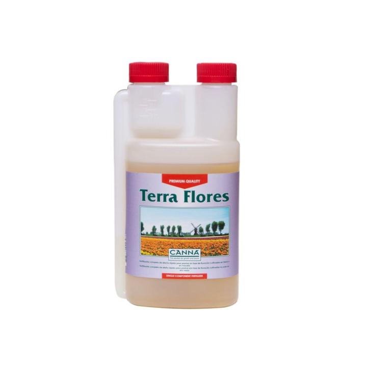 TERRA FLORES CANNA 1L para floración y todo tipo de cultivo