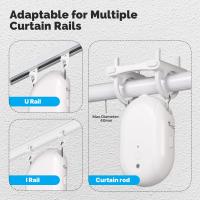 MOES Robot De Cortina Inteligente ZigBee Tuya Control Remoto Por App Compatible Con Alexa Y GoogleHome Sensor De Luz Automático Aperturador Y Cerrador - details 3