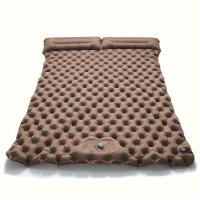 Nueva Manta De Acampar Inflable Doble 2025 Con Almohada Integrada Para Viajes Y Senderismo Matrícula De Camping Con Bomba De Almohada Incorporada - details 0