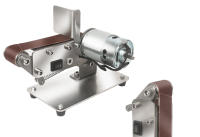 Mini Lijadora De Cinturón Eléctrica Multifuncional 7 Velocidades Polímero De Potencia Herramienta De Pulido Y Tratamiento De Superficie - details 1