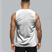 Camiseta De Gimnasio Para Hombre Verano Quick-drying Mesh Sin Mangas Para Fitness Running Deporte Estilo Casual Colorible Tallas M-XXL - details 14
