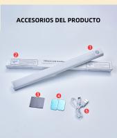 Luz Nocturna LED Con Sensor De Movimiento Recargable Por USB Luz De Armario Escalera Para Cocina Tipo C Luz De Emergencia - details 17