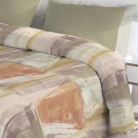 Edredón Conforter Fundeco Modelo BRADY Reversible Verde Beige Colores Naturales 100% Poliéster - details 3