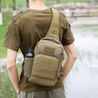 Bolsa De Pecho Táctica USB Bolsa De Hombro Para Hombres Deporte Al Aire Libre Pesca Senderismo Viaje Caza Camping Bolsa De Mano Unisex - details 1