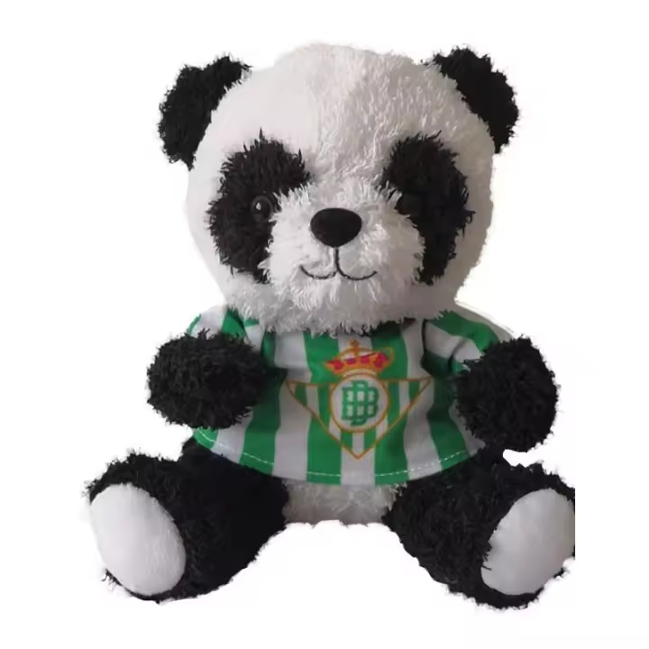 Real Betis oso peluche Pan con camiseta Real Betis con el número 9 de Borja Iglesias tamaño 35cm MC32BT - 1