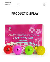Caiton Bolas De Golf - 24pcs/Boquilla, Fácil Distancia Larga, Alta Rebound-Alto Altura Distancia, Sensación Suave, Esferas Coloridas - details 8