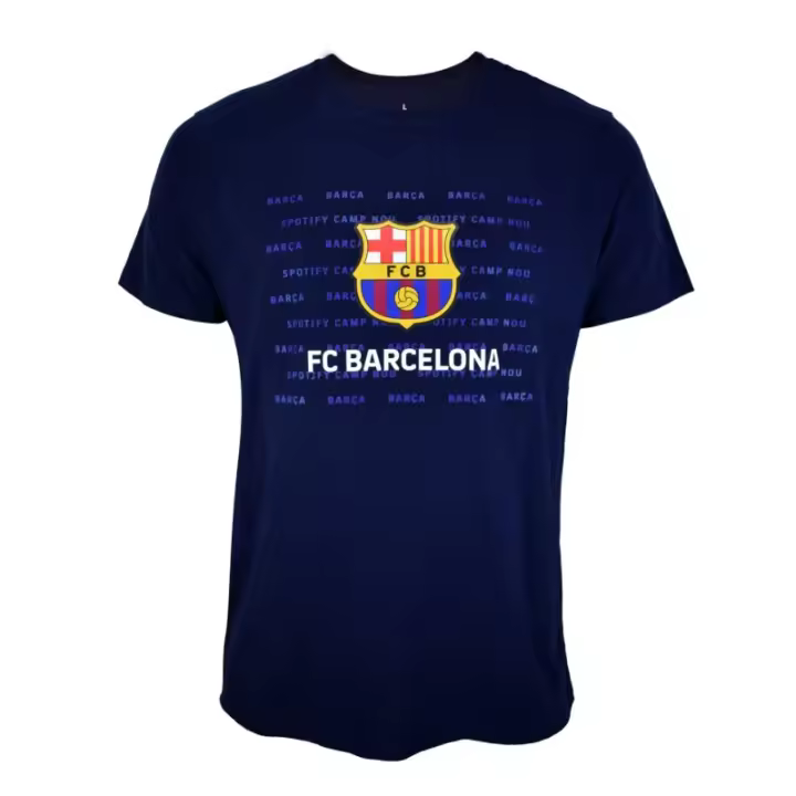 Camiseta Barça Emblem Fútbol Club Barcelona escudo color centro producto oficial talla adulto 5001CEMB - 1