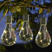 Lámpara Solar LED Impermeable Para Exterior Rotativa Colgante Para Fiesta Jardín Patio Camping Decoración Bulbo Lámpara Colgante - details 2