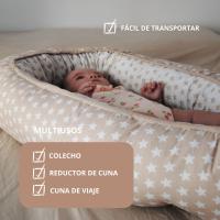 Cuna Nido Bebé Recién Nacido 100% Algodón Fácil de Lavar y Transpirable - Diseño Hecho a Mano en España - SEB MARKET - details 3