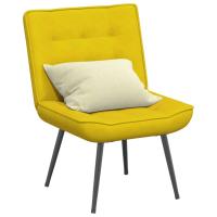 vidaXL Sillón de relax terciopelo 64x74x84 cm en color Crema/Verde oscuro/Gris claro y más - details 5
