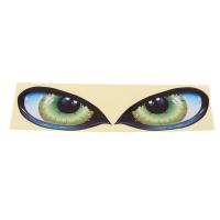 2Pcs Pegatinas De Coche 3D Estéreo Reflector Ojos De Gato Creativo Pegatina Universal Para Espejo Retrovisor Adhesivo Para Coche - details 9