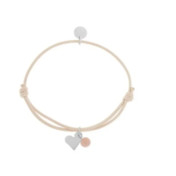 Pulsera Maternidad Dorada con Corazón Proudmama - 1