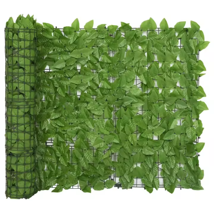 Toldo para Balcón con Hojas verdes 500x100 cm - 1