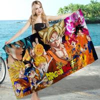 Toalla De Playa Microfibra Anime D-Dragon B-Balls Tela Súper Absorbente Secado Rápido Para Piscina Viajes Yoga Y Deporte - details 1