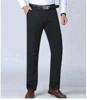 Pantalones De Verano Y Otoño Para Hombre 100% Algodón Cargo Fashion Smart Casual Sólido Café Negro Talla Alta Cierre De Cremallera - details 3