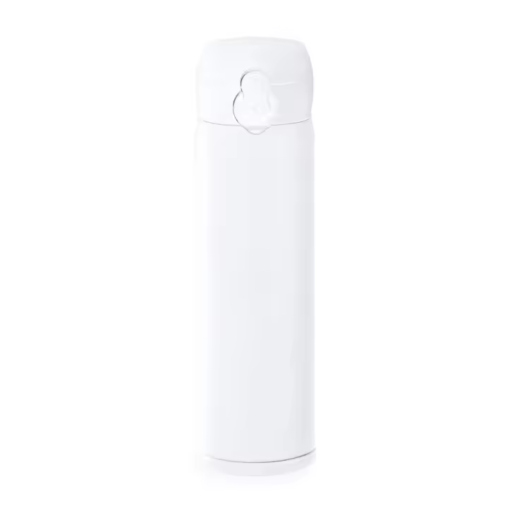Termo de acero inoxidable de doble pared. Botón de apertura con cierre de seguridad. 15 horas frío y 6 horas calor. Regalo boda, comunión, Reyes. Damas de honor. Regalo de empresa. Imagina - 1