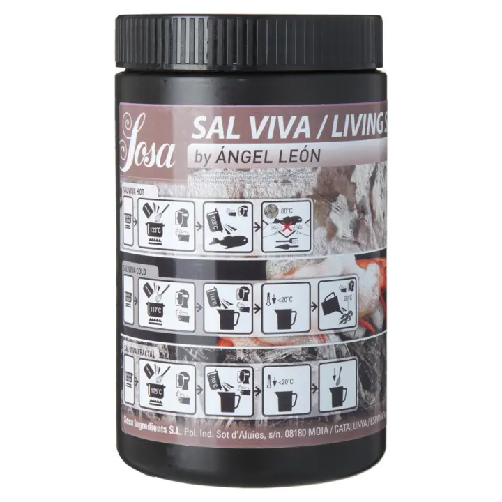 SOSA Sal viva by Angel León - Bote 700grs - Uso profesional - 1