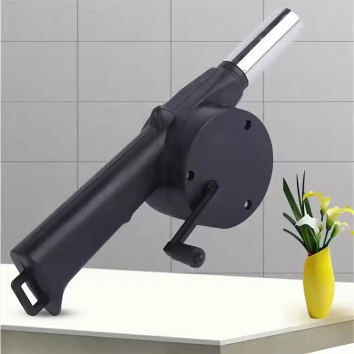 Mini Aspira Fuego De Barbacoa a Mano Portátil Para Parrilla BBQ Accesorios De Picnic Y Camping Herramientas Al Aire Libre - 1