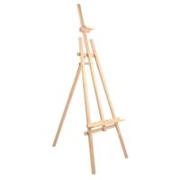 Caballete de Madera para Pintar,Eventos,Bodas de Pino Natural, Altura, Soporte de Lienzos, Cuadros y Fotografías, Regulable y Plegable, Manualidades Niños - details 1