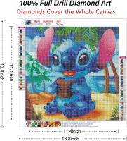 Kit Pintura Diamante 5D con Dibujos Animados de  35x35cm – Diamond Painting para Niños y Adultos, Arte DIY con Diamantes Completos, Manualidades Decorativas para el Hogar - details 1