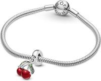 PANDORA Moments Dijes con diseño de frutas, Viene con Caja de Giunte original. - details 2