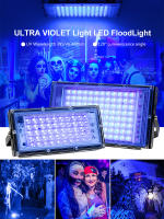Fotocatastrofle 50W 100W Luz De Fosa UV Exterior 395nm 400nm Luz De Escenario Fluorescente Con Enchufe EU USA Para Fiesta Y Blacklight - details 0