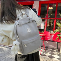 Mochila Grande Impermeable Para Mujer Con Gran Capacidad Estilo Trendy Para Estudio Y Viaje Con Bolsillo Para Portátil - details 21