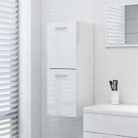 vidaXL Armario de baño madera contrachapada 30x30x80 cm en color Blanco/Roble Sonoma/Madera antigua y más | almacenamiento funcional diseño moderno para baño dormitorio sala - details 5