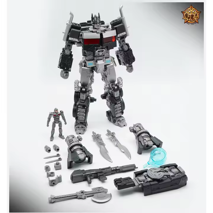 MHZtoys Optimus Prime Transformable En Camión Y Carro NHM01 Juguete De Acción Figura De Película Regalo De Navidad Para Adolescentes Y Adultos - 1
