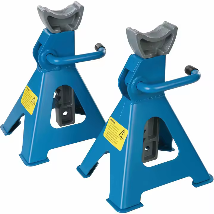 Silverline Tools 763620 Caballetes mecánicos, 2 unidades, 3 toneladas - 1