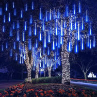 Luces De Lluvia De Meteoros LED Impermeables Para Decoración De Jardín Navidad Y Fiesta 50CM 30CM Luz De Hidraulico De Navidad - details 1
