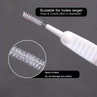 Mini Cepillo De Limpieza Para Teléfono Cargador Porta Computadora Teclado Limpia Polvo Herramienta De Limpieza Plástico - details 2