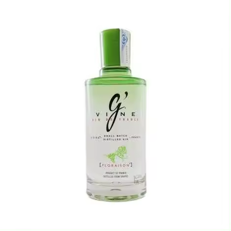 G'Vine Floraison Ginebra de Francia - Contemporánea y Exclusiva Gin de Máxima Calidad con Flor Verde de Vid - 70cl - 1