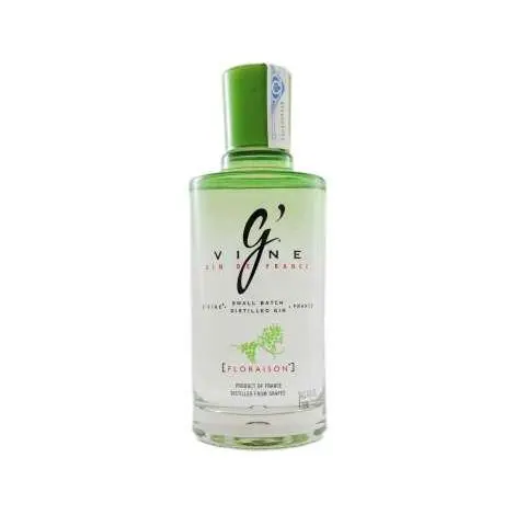 G'Vine Floraison Ginebra de Francia - Contemporánea y Exclusiva Gin de Máxima Calidad con Flor Verde de Vid - 70cl - 1