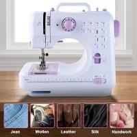 Máquina de Coser Portátil Cecodadi 3 en 1 - Eléctrica, Compacta y con Punto Cruzado + Kit de Costura Completo - Ideal para Hogar, Viajes y Manualidades DIY - details 6