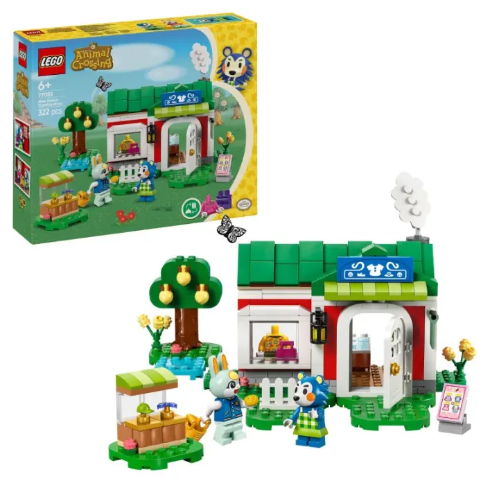 LEGO Animal Crossing 77055 Tienda de ropa de las Hermanas Manitas contiene 322 piezas - edad 6+ años 25L77055 - 1