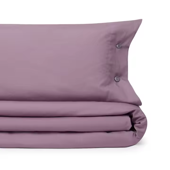 TEXTURA Funda nórdica algodón percal Best Bic2 color lilaDisponible en: cama 80-90cm/cama 135-140cm/cama 150-160cm/cama 180-200cm - 1
