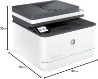 HP LaserJet Pro 3102fdw 3G630F - Impresora Láser A4 Multifunción Monocromo a Doble Cara Automática, Escáner,  Escanea, Copiadora, Fax (33ppm,  Wi-Fi,  Procesador 800MHz,  Memoria 512MB,  HP Smart App) Blanca y Gris - details 2