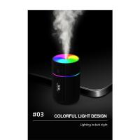 Humidificador con lámpara LED de colores Negro - details 3