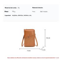 Bolso De Móvil Colgante Para Mujer 2024 Estilo Versátil De Alta Gama Ligero Con Cierre De Cremallera Bolso Cruzado De Moda - details 13