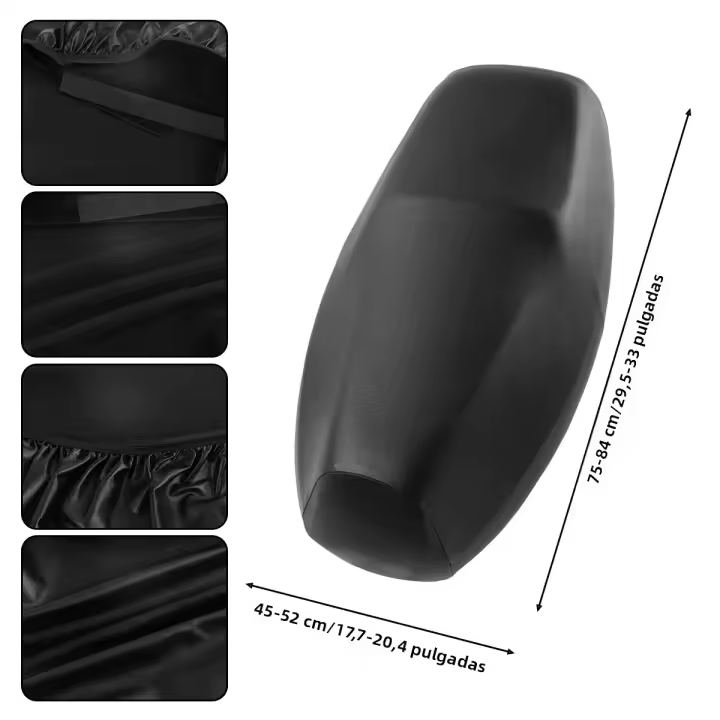 Cojín De Silla Universal De Comodidad Premium Para Motocicleta Y Coche Anti Hémorroides No Eslipiente Esponja Ortopédica Forma De Coccyx - 1