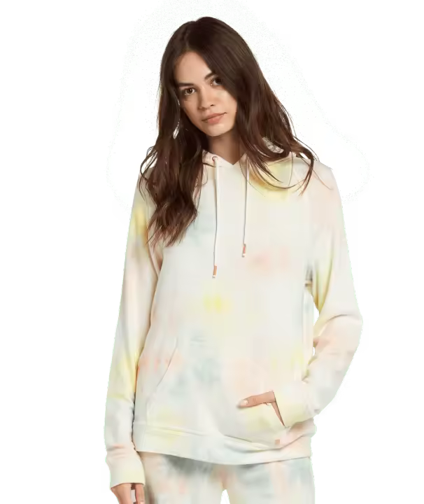 Sudadera con Capucha Mujer Volcom Multicolor Cómoda - 1