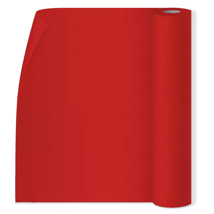 Rollo Papel Kraft, Papel de embalaje, Rollos Reciclables y Biodegradables, Ideales para Fiestas de Cumpleaños, Envíos, decoración· m-office (1 m x 25 m, Rojo) - 1