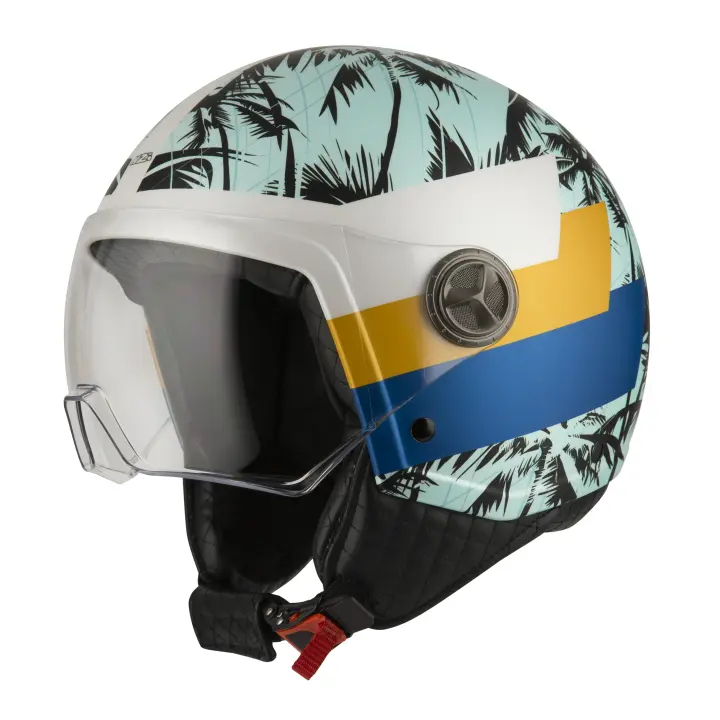 Casco de Moto Minijet Zeta 2 NZI - Clásico Moderno, Confortable, Ligero - 1