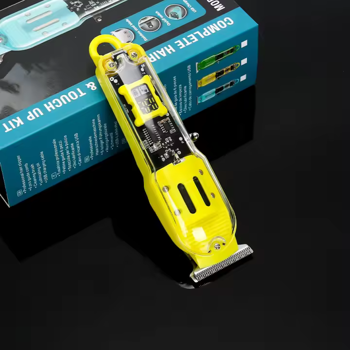 Cortador De Pelo Recargable T9 Para Hombres Y Adultos Con Corte Fino De 0.5mm a 5mm Máquina De Cortar Pelo Sin Cable Con 3-4 Piezas De Nozzles - 1