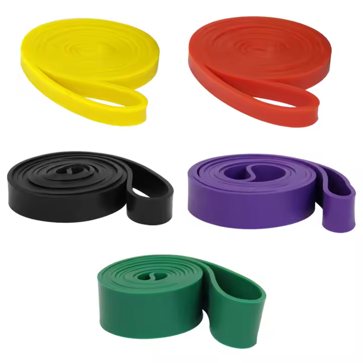 Bandas de asistencia para dominadas, juego de asistencia para ejercicios de resistencia, trabajo pesado, bandas elásticas para Fitness, 5 uds. - 1