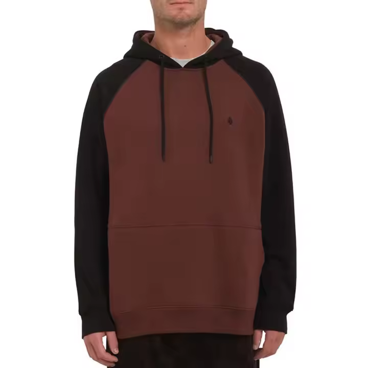 Sudadera con capucha Volcom Homak - Black Chocolate - 1