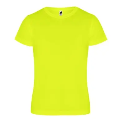 CAMISETA CAMINERA ROLY AMARILLA TECNICA MANGA CORTA - 1