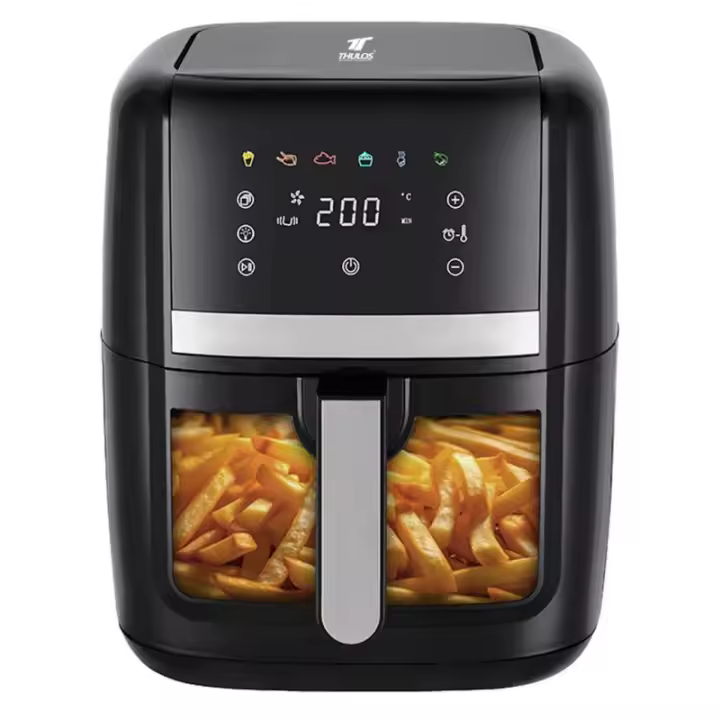Freidora de aire 8 litros, 6 programas predefinidos, 1700W. THULOS TH-F8081 - 1