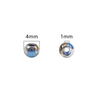 Super Calidad Superior De Vidrio Para Manualidades 4mm Alrededor De 170 Piezas Contadores Para DIY Hecho a Mano Pulseras Collares Pendientes - details 3